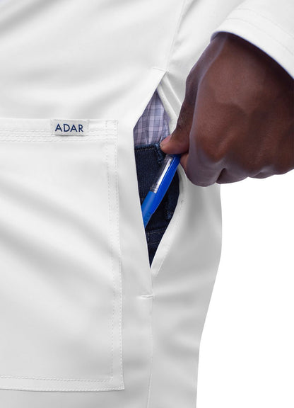 Adar Unisex 36" Snap Front Lab Coat