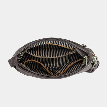 Travelon Anti-Theft Heritage Saddle Crossbody
