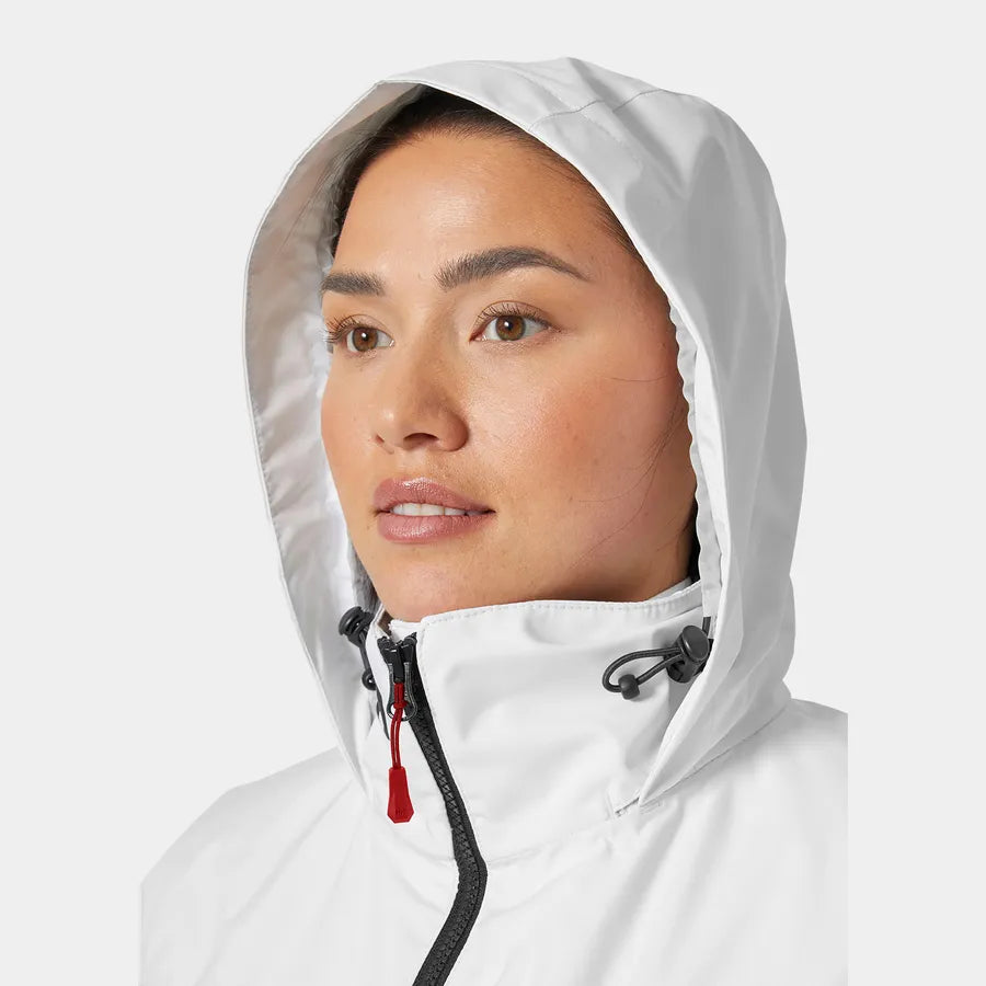 Helly Hansen Women’s Crew Hooded Midlayer Jacket 2.0 - 001 WHITE