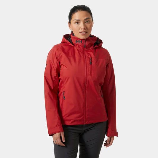 Helly Hansen Women’s Crew Hooded Midlayer Jacket 2.0 - 162 RED