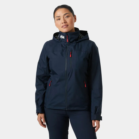 Helly Hansen Women’s Crew Hooded Midlayer Jacket 2.0 - 597 NAVY