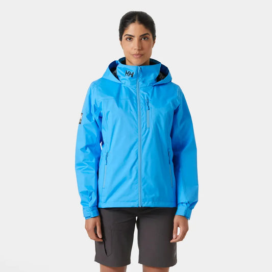 Helly Hansen Women’s Crew Hooded Midlayer Jacket 2.0 - 645 CYAN