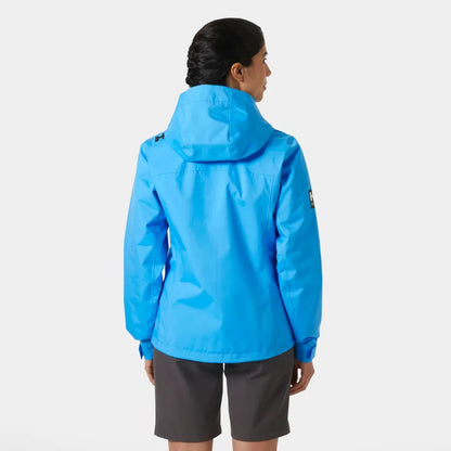 Helly Hansen Women’s Crew Hooded Midlayer Jacket 2.0 - 645 CYAN
