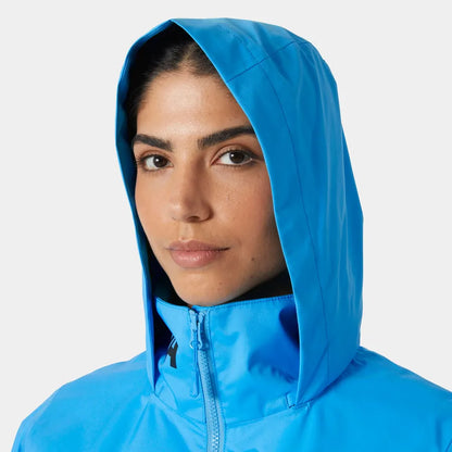 Helly Hansen Women’s Crew Hooded Midlayer Jacket 2.0 - 645 CYAN