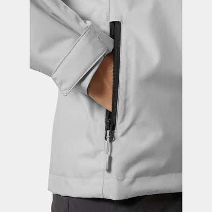 Helly Hansen Women’s Crew Hooded Midlayer Jacket 2.0 - 853 GREY FOG