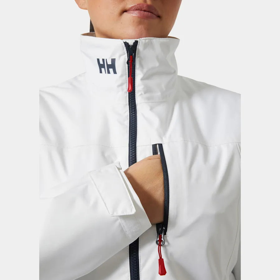 Helly Hansen Women’s Crew Midlayer Jacket 2.0 - 001 WHITE