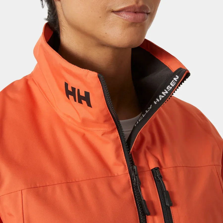 Helly Hansen Women’s Crew Midlayer Jacket 2.0 - 304 BONFIRE