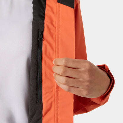 Helly Hansen Women’s Crew Midlayer Jacket 2.0 - 304 BONFIRE