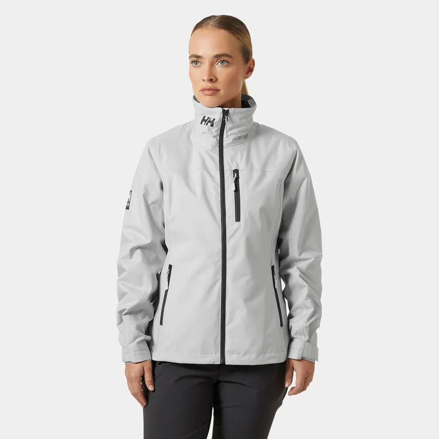Helly Hansen Women’s Crew Midlayer Jacket 2.0 - 853 GREY FOG