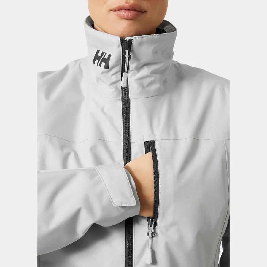Helly Hansen Women’s Crew Midlayer Jacket 2.0 - 853 GREY FOG