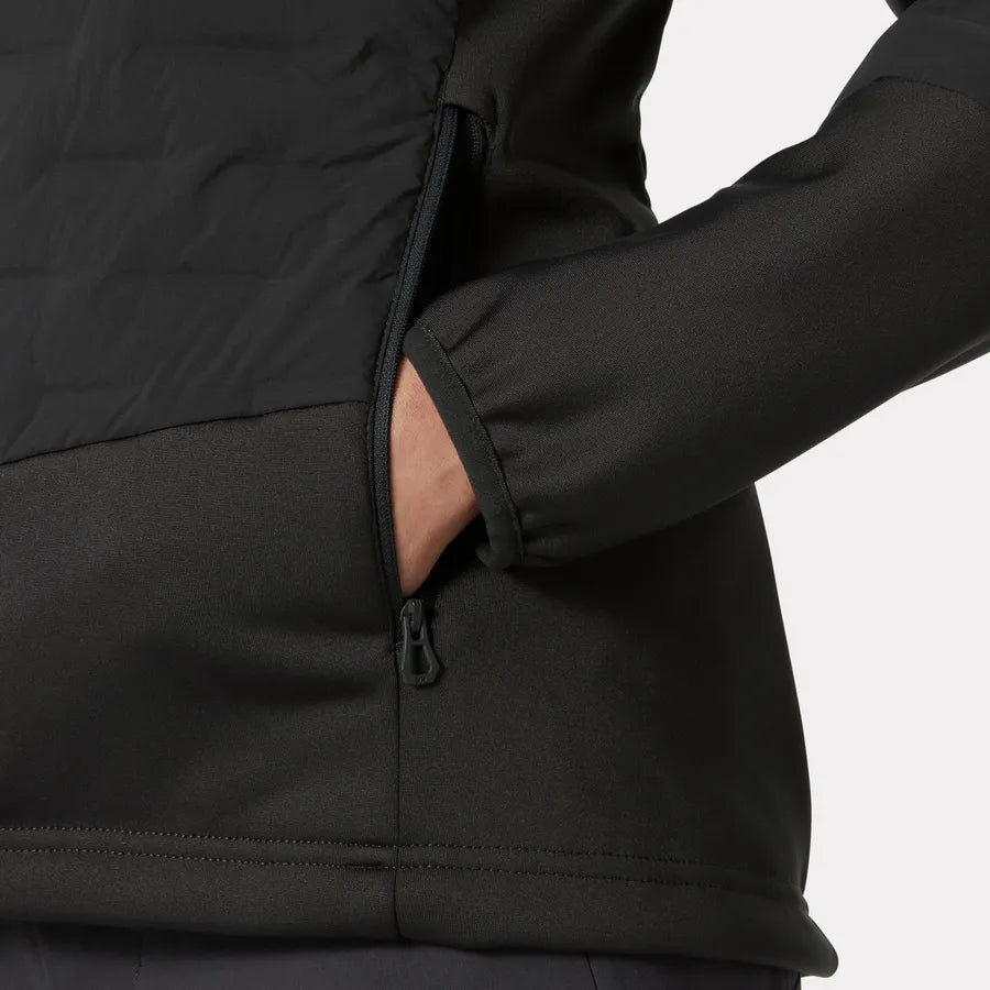 Helly Hansen Women's HP Hybrid Stretch Insulator - 980 EBONY