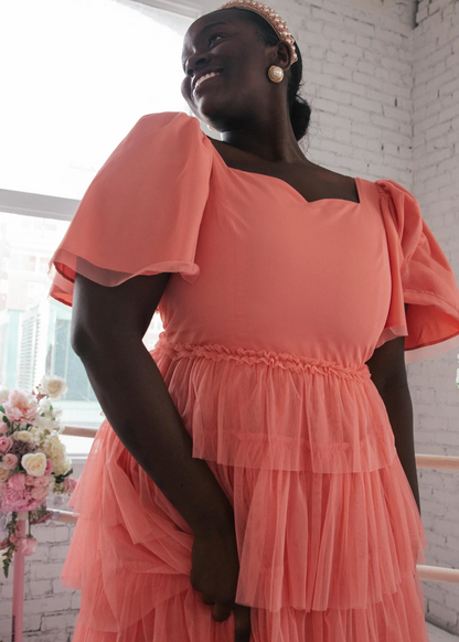 JessaKae Women's Allegro Dress - Coral
