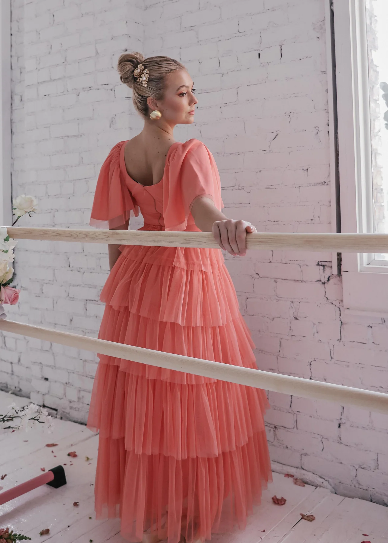 JessaKae Women's Allegro Dress - Coral