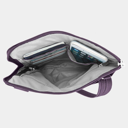 Travelon Anti-Theft Classic Slim Double Zip Crossbody