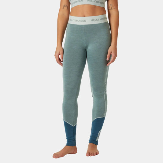 Helly Hansen Women's LIFA Merino Midweight 2-In-1 Base Layer Pants - 489 CACTUS