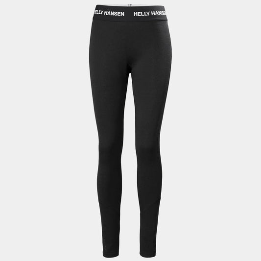 Helly Hansen Women's LIFA Merino Midweight 2-In-1 Base Layer Pants - 990 BLACK