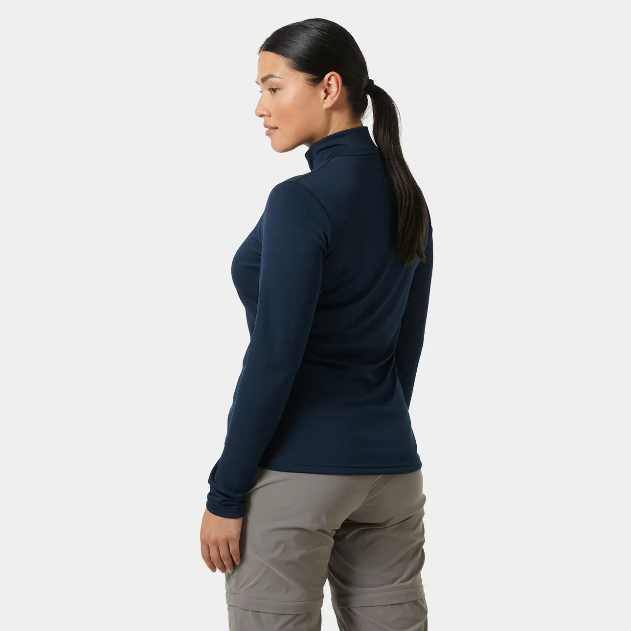 Helly Hansen Women's HH LIFA ACTIVE Solen Half-Zip Base Layer - 597 NAVY
