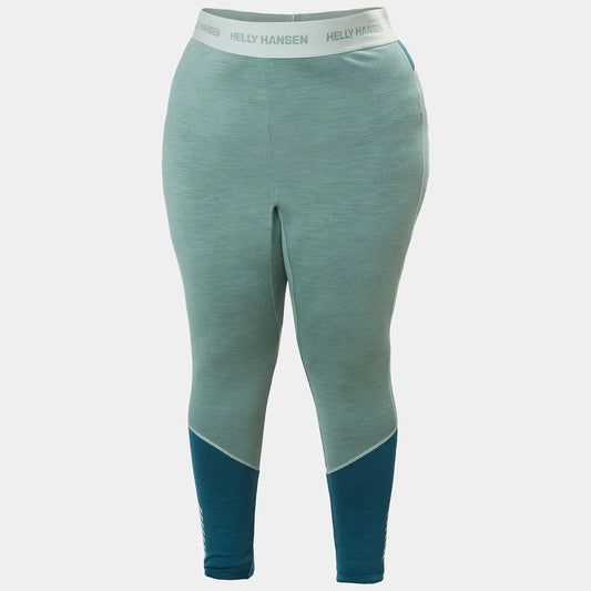 Helly Hansen Women’s LIFA Merino Midweight Pants Plus - 489 CACTUS