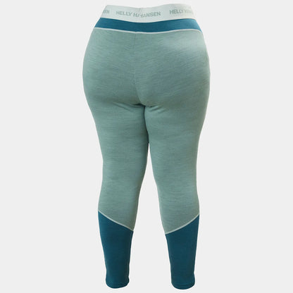 Helly Hansen Women’s LIFA Merino Midweight Pants Plus - 489 CACTUS