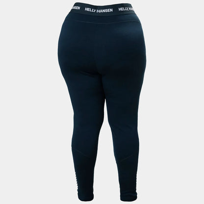 Helly Hansen Women’s LIFA Merino Midweight Pants Plus - 597 NAVY