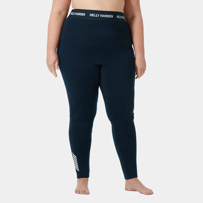 Helly Hansen Women’s LIFA Merino Midweight Pants Plus - 597 NAVY