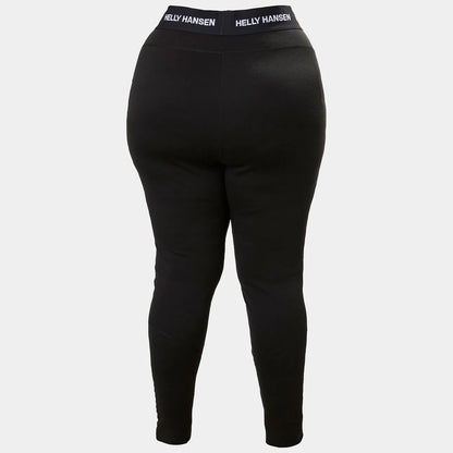 Helly Hansen Women’s LIFA Merino Midweight Pants Plus - 990 BLACK