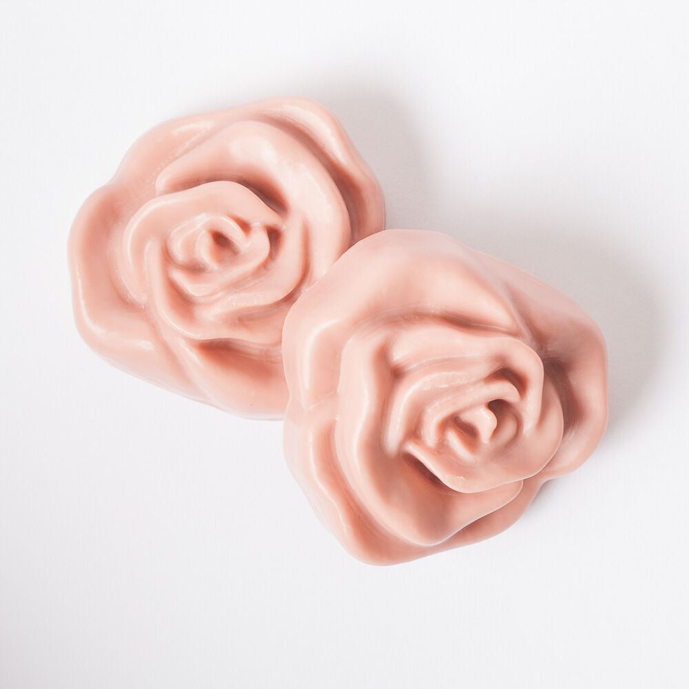 Bramble Berry 4 Cavity Rose Silicone Mold