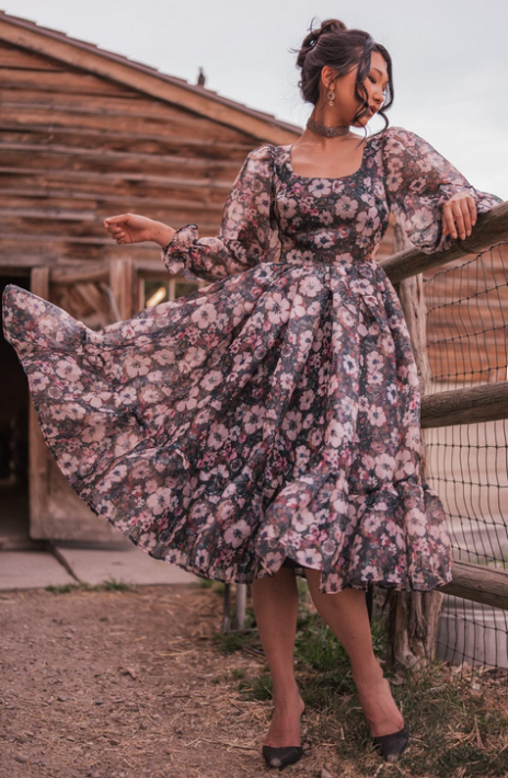 JessaKae Persephone Dress - Black