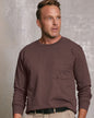 BLAIR John Blair Everyday Jersey Knit Long-Sleeve Pocket Tee Top 2
