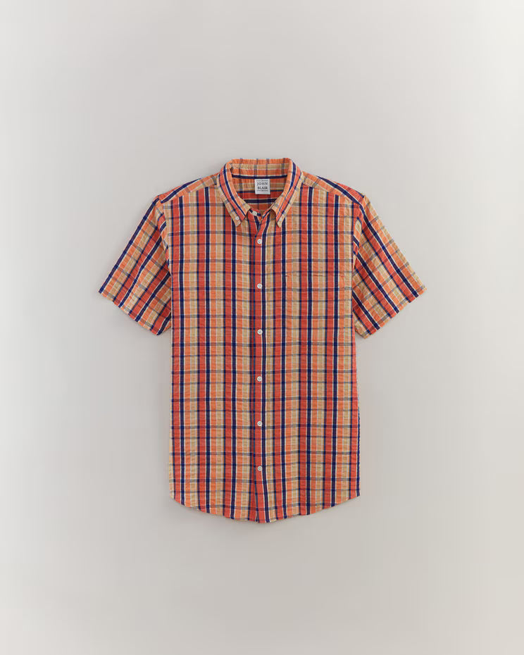 BLAIR John Blair Seersucker Shirt top 2
