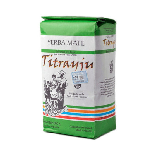 Pampa Direct Titrayju Yerba Mate Community Agriculture - Harvested by Local Families (500 g / 1.1 lb)