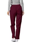 Adar Cargo Utility Pants - Black - Burgundy - Caribbean Blue