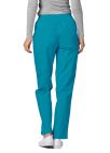 Adar Cargo Utility Pants - Silver Gray - Submarine - Teal Blue