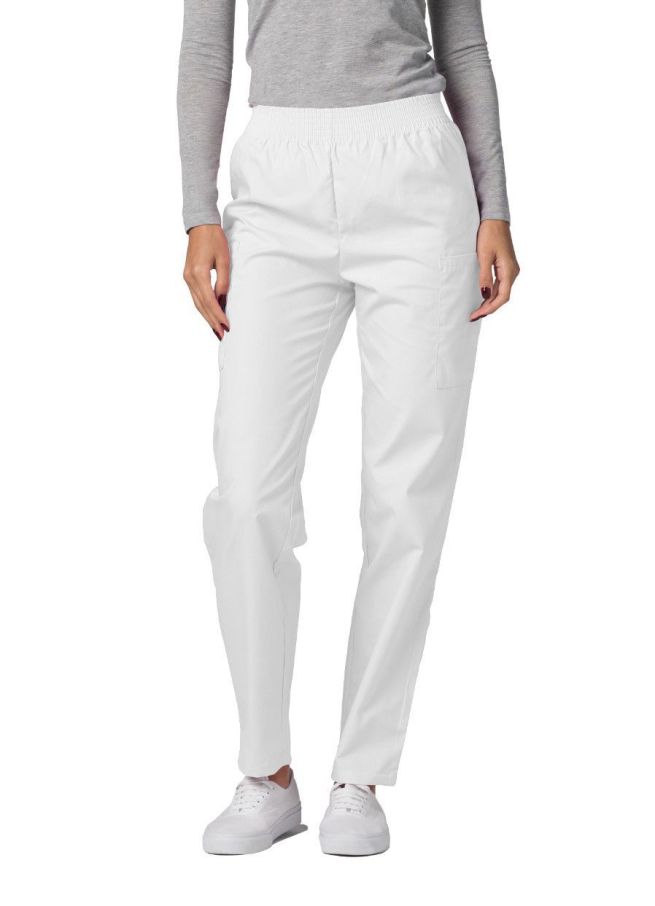 Adar Cargo Utility Pants - Turquoise - White