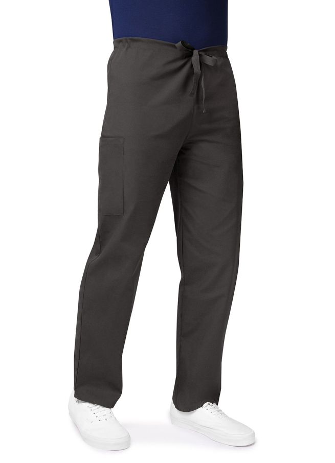 Adar Unisex Drawstring Pants - Ceil Blue - Pewter - Purple
