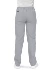Adar Unisex Drawstring Pants - Silver Gray - Submarine - Surgical Green