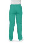 Adar Unisex Drawstring Pants - Silver Gray - Submarine - Surgical Green