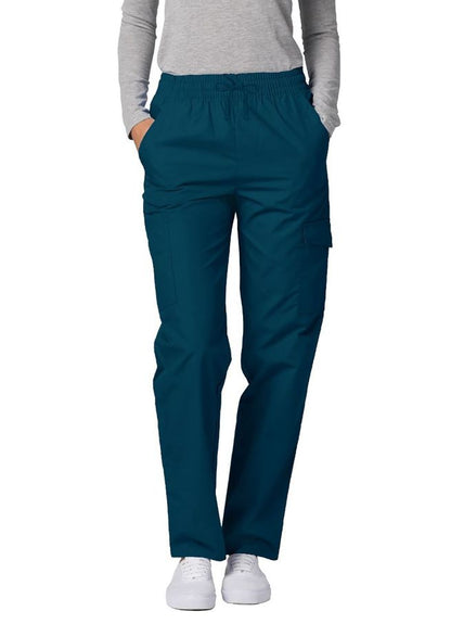 Adar Multipocket Cargo Pants - Navy - Caribbean Blue - Red
