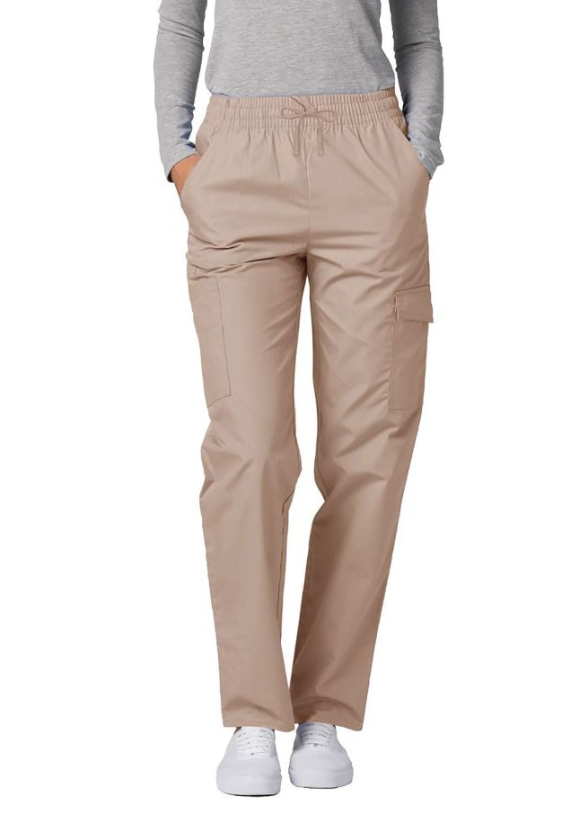Adar Multipocket Cargo Pants - Hunter Green - Khaki - Lavender