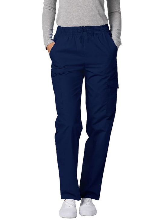 Adar Multipocket Cargo Pants - Navy - Caribbean Blue - Red