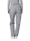 Adar Multipocket Cargo Pants - Silver Gray - Submarine - Teal Blue