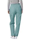 Adar Multipocket Cargo Pants - Silver Gray - Submarine - Teal Blue