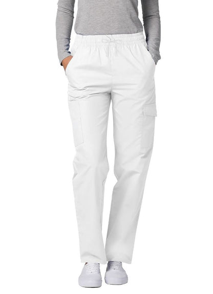 Adar Multipocket Cargo Pants - Turquoise - White