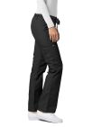 Adar Low-Rise Drawstring Pants - Black - Burgundy - Ceil Blue