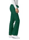 Adar Low-Rise Drawstring Pants - Hunter Green - Khaki - Lavender