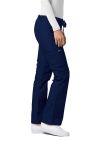 Adar Low-Rise Drawstring Pants - Navy - Purple - Red