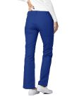 Adar Low-Rise Drawstring Pants - Royal Blue - Sherbet - Silver Gray