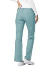 Adar Low-Rise Drawstring Pants - Submarine - Teal Blue - Turquoise