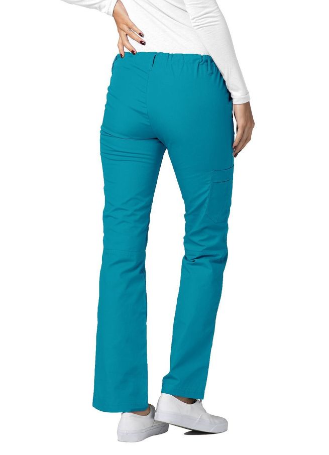 Adar Low-Rise Drawstring Pants - Submarine - Teal Blue - Turquoise