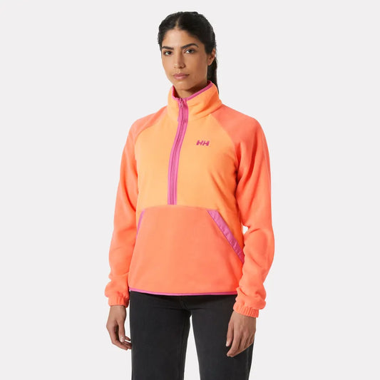 Helly Hansen Women’s Rig Fleece Half-Zip Jacket - 284 PEACH ECHO